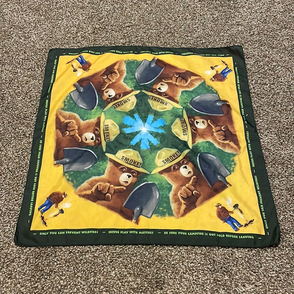 Smoky Bear Bandana.